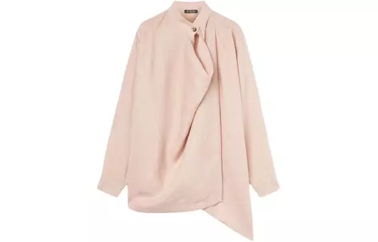 Рубашка женская светло-коричневая Loro Piana