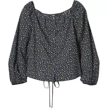 Рубашка женская темно-синяя Uniqlo