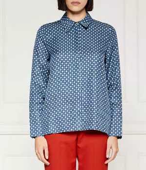 Рубашка женская Tommy Hilfiger Regular Fit, синий