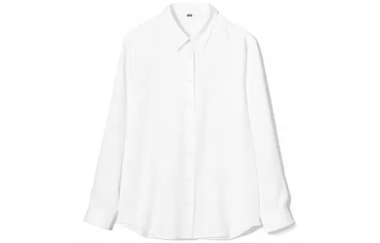 Рубашка женская Uniqlo, белый