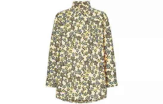 Рубашка женская Uniqlo, молочно-белый