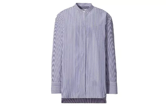 Рубашка женская Uniqlo, синий