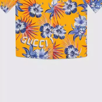 Рубашка женская желтый Gucci
