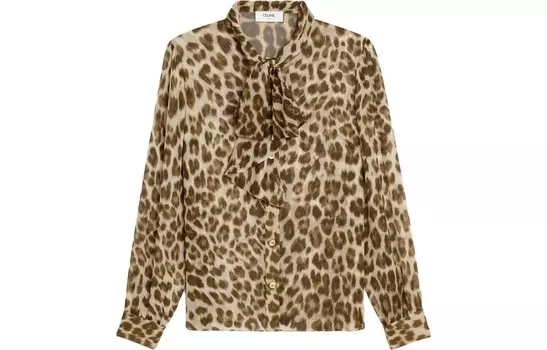 Рубашка женская золотая Celine
