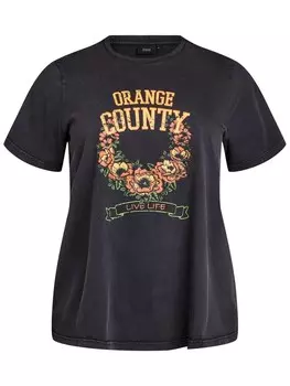 Рубашка Zizzi VAVE, антрацит