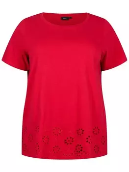 Рубашка Zizzi VCASY, красный