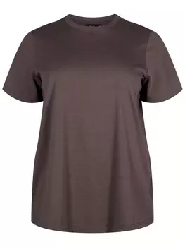 Рубашка Zizzi VCHARLIN, коричневый