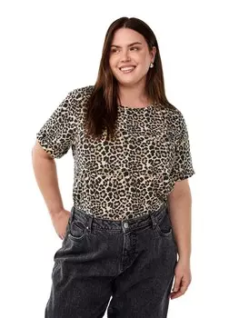 Рубашка Zizzi WILMA, коричневый