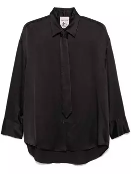 Рубашка Зои Semicouture, коричневый