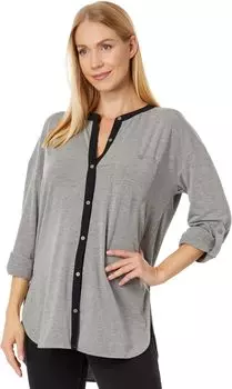 Рубашка Zola из джерси Lysse, цвет Dark Heather Grey