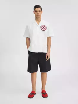 Рубашка Зонтик с зонтиком Jacquemus, принт Красный зонтик