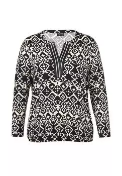 Рубашки и топы Via Appia -Due-, цвет Schwarz Creme