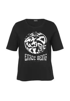 Рубашки и топы Via Appia -Due-, цвет Schwarz Ecru