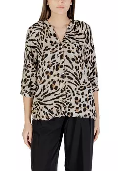 Рубашки Ichi, бежевый