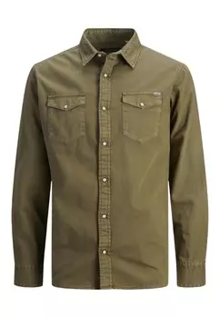 Рубашки Jack & Jones, зеленый