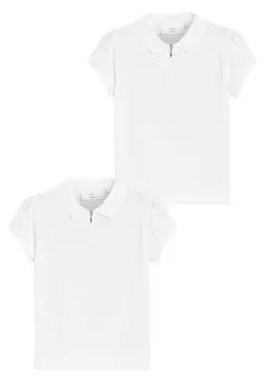 Рубашки-поло 2 Пакета Next, белый