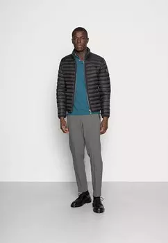 Рубашки-поло 2 ПАКЕТА Pier One, бензиновый/черный