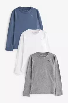 Рубашки поло 3 шт в упаковке Abercrombie & Fitch, белый