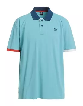 рубашки поло North Sails, небесно-голубой