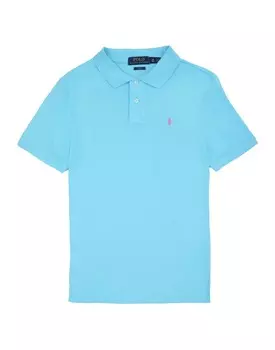 рубашки поло Polo Ralph Lauren, небесно-голубой