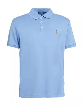 рубашки поло Polo Ralph Lauren, пастельный синий