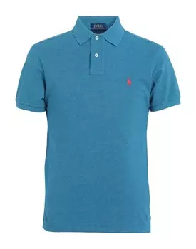 рубашки поло Polo Ralph Lauren, пастельный синий