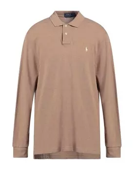 рубашки поло Polo Ralph Lauren, светло-коричневый