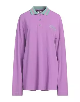 рубашки поло Versace Jeans Couture, светло-фиолетовый