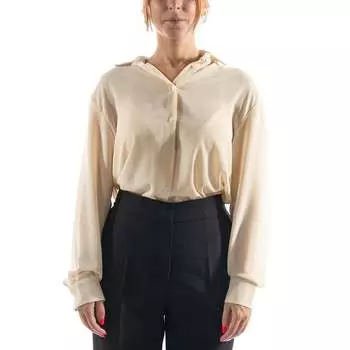 Рубашки про ванильную рубашку Kontatto, белый