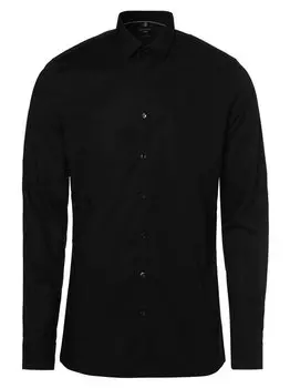 Рубашку легко гладить, очень длинные рукава. Olymp No. Six, черный