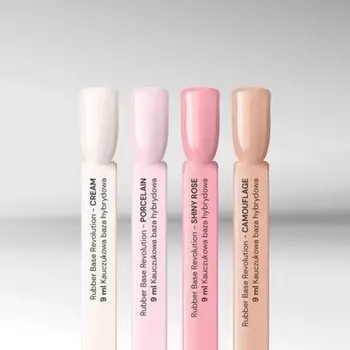 Rubber Base Revolution Base УФ-лак для ногтей Гибридный гель 9 мл Silcare