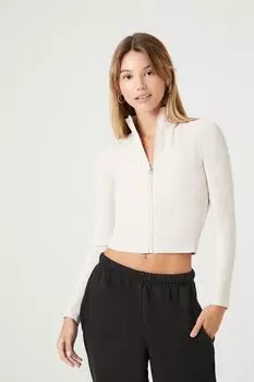 Рубчатый топ на молнии Forever 21