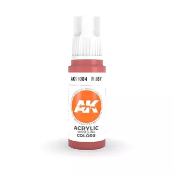 Руби (17мл), 3rd Gen Acrylic - Reds & Oranges