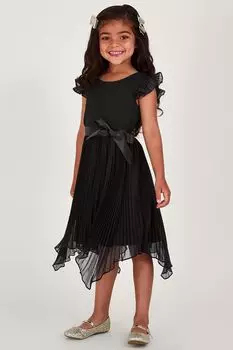 Rubina черное плиссированное платье Monsoon, черный