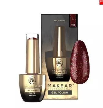 Rubindor Makear S16 Гибридный лак 8 мл