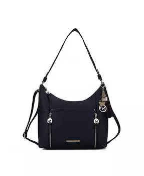 Рубиновая сумка через плечо от Mia K Mkf Collection, черный