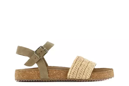 Рубиновые сандалии Little Camila'S, бежевый