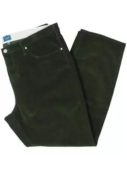 Рубиновые женские джинсы с высокой посадкой и прямыми штанинами Jag Jeans, оливковый