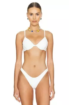 Рубиновый топ Gigi C, белый