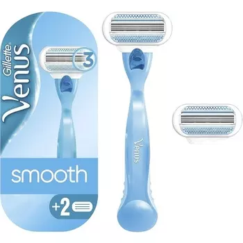 Ручка бритвы Venus + 3 стержня для лезвий, Gillette