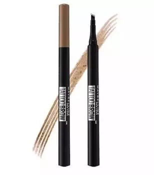 Ручка для бровей 110 Soft Brown Maybelline, Tattoo Brow Micro Pen