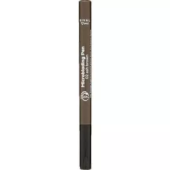 Ручка для микроблейдинга 02 пепельно-коричневый RIVAL loves me, 1 шт.