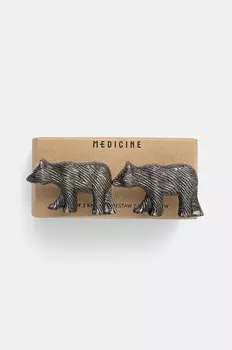 Ручки для медицинской мебели, 2 шт Medicine, серебряный