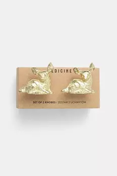 Ручки для медицинской мебели, 2 шт Medicine, желтый