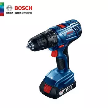 Ручная аккумуляторная дрель Bosch 18 В GSB180-LI, литиевая бытовая ударная дрель, электроинструмент