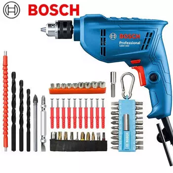 Ручная электрическая дрель Bosch, бытовая электрическая отвертка, набор инструментов для отвертки, электрическая отвертка