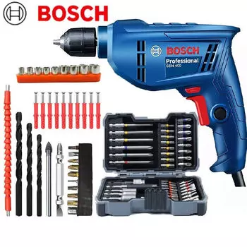 Ручная электрическая дрель Bosch, бытовая электрическая отвертка, набор инструментов для отвертки, электрическая отвертка
