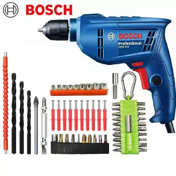 Ручная электрическая дрель Bosch, бытовая электрическая отвертка, набор инструментов для отвертки, электрическая отвертка