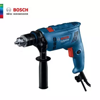 Ручная электрическая дрель Bosch, ударная дрель GSB600, небольшой электрический молоток, многофункциональная бытовая дрель, доктор-электрик