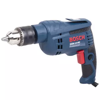 Ручная дрель Bosch GBM13RE, электрическая отвертка, 600 Вт, подключаемая вперед и назад, бесступенчатая регулировка скорости